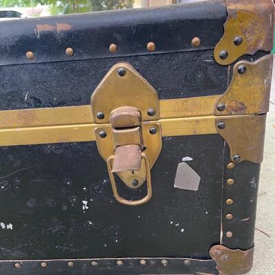 Lot 183. Antique Trunk