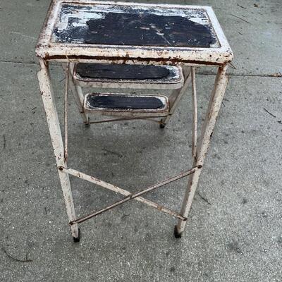 Lot 186. Old Step Stool