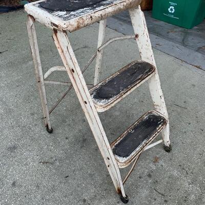 Lot 186. Old Step Stool