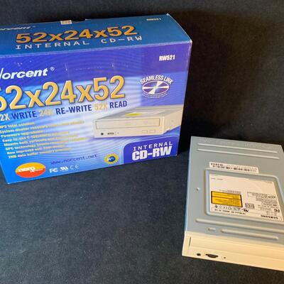 Lot 197.  Internal CD-RW, and Assorted Cables
