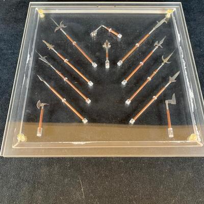 Lot 200. Miniature Weapon Replicas