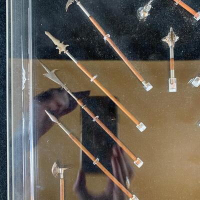 Lot 200. Miniature Weapon Replicas