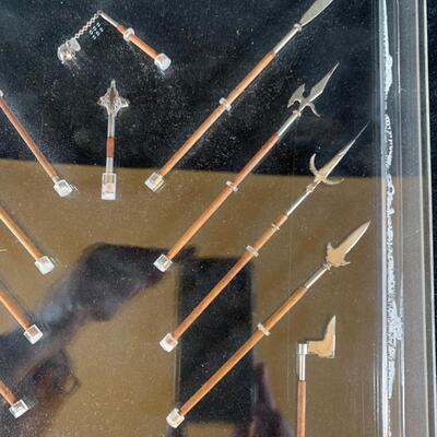Lot 200. Miniature Weapon Replicas