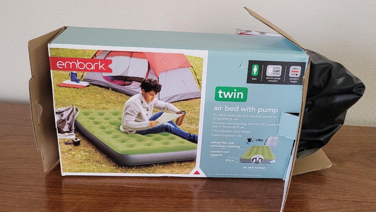 embark twin air mattress weight limit