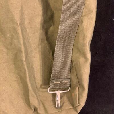 Lot 209. Army Duffle Bag