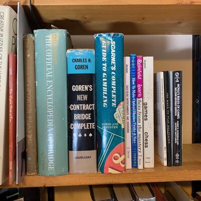 Lot 216. Assorted Books on Games & Puzzles
