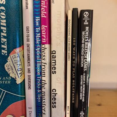 Lot 216. Assorted Books on Games & Puzzles
