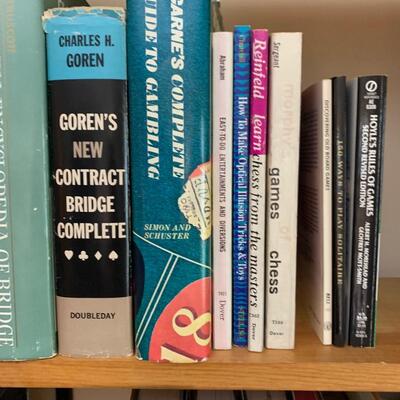 Lot 216. Assorted Books on Games & Puzzles