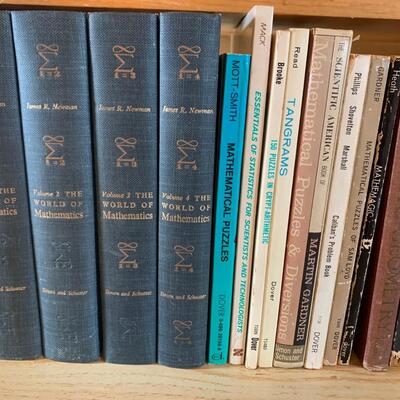 Lot 217. Books on Mathematics