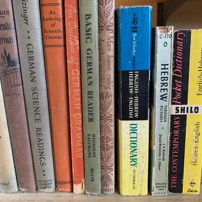 Lot 218  Collection of Books on Foreign Language