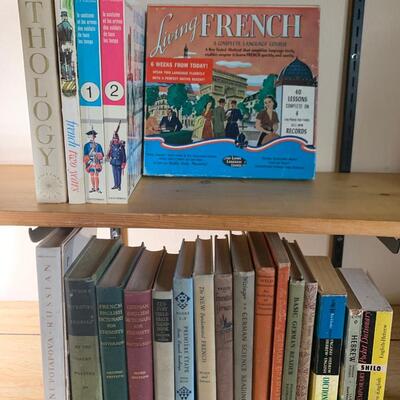 Lot 218  Collection of Books on Foreign Language