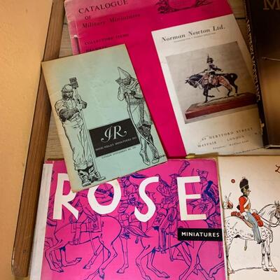 Lot 225. Books on Miniatures