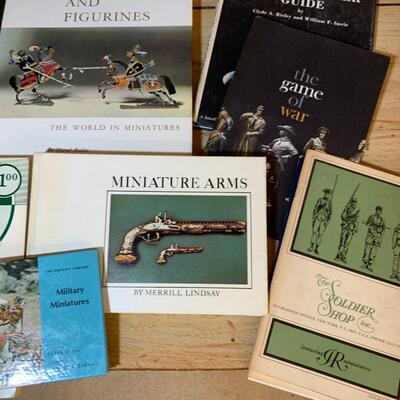Lot 225. Books on Miniatures