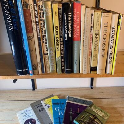 Lot 227. Books on Guns and Weaponry