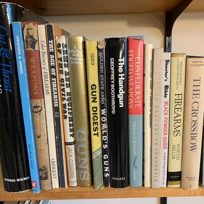 Lot 227. Books on Guns and Weaponry