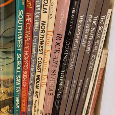 Lot 229. Collection of Books on American Indian Art and Crafts