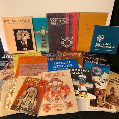 Lot 229. Collection of Books on American Indian Art and Crafts