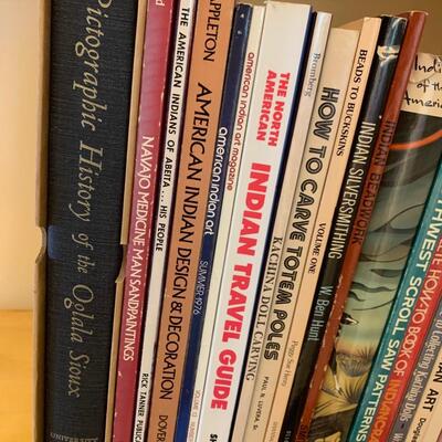 Lot 229. Collection of Books on American Indian Art and Crafts