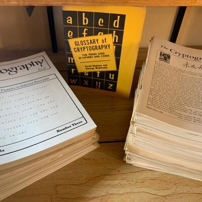 Lot 231. Magazines on Cryptography