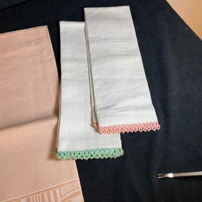 Lot 252. Antique Linens