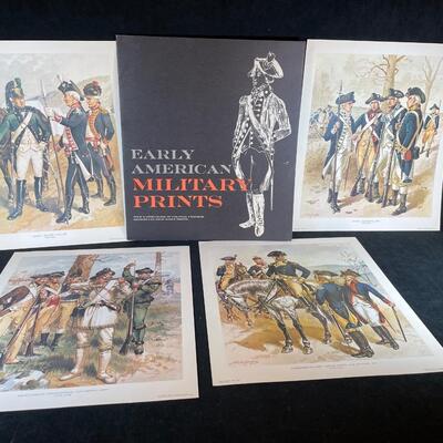 Lot 257. Set of 4 Military Prints