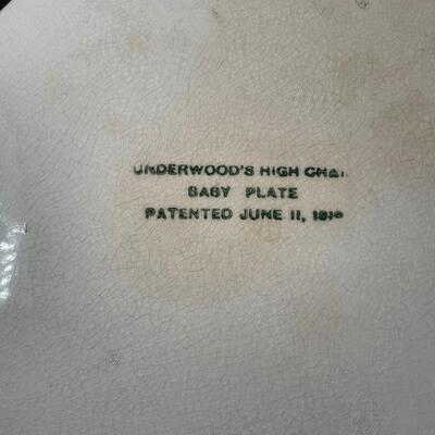 Lot 263. Antique Ceramic Baby Dish
