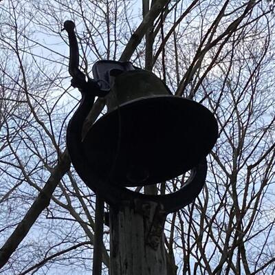 Large Antique School Bell