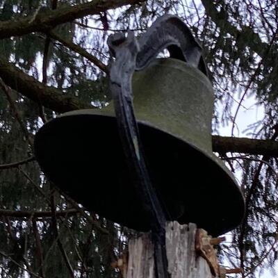 Large Antique School Bell