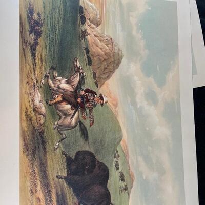 Lot 271. Set of 6 Indian Prints George Caitlin