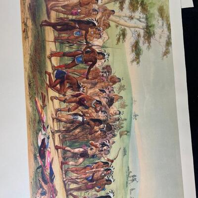 Lot 271. Set of 6 Indian Prints George Caitlin
