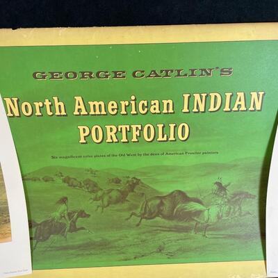 Lot 271. Set of 6 Indian Prints George Caitlin