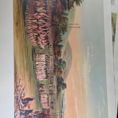Lot 271. Set of 6 Indian Prints George Caitlin