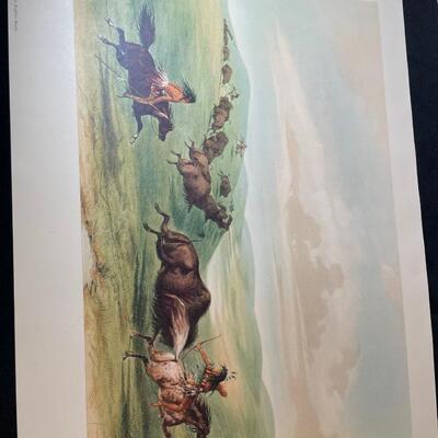 Lot 271. Set of 6 Indian Prints George Caitlin
