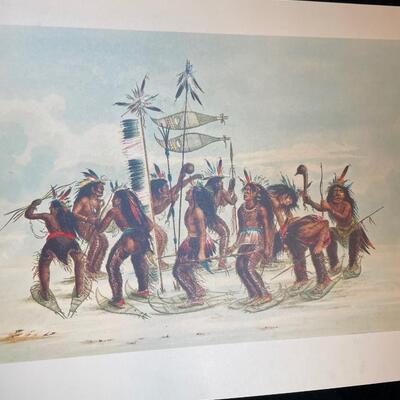 Lot 271. Set of 6 Indian Prints George Caitlin