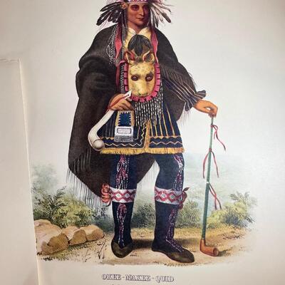 Lot 272.  Set of 8 Prints of Indian Chiefs