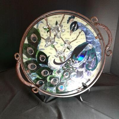 Joan Baker Hand Painted Serving Tray