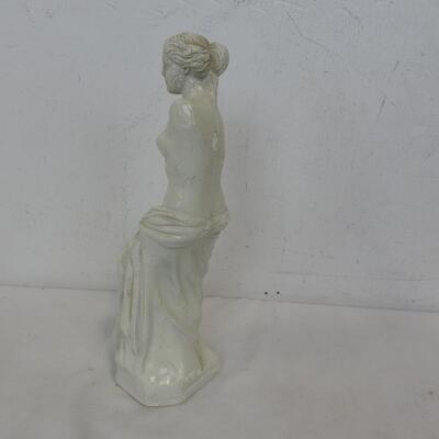 Venus De Milo/Aphrodite 9" Plaster & Paint Statuette