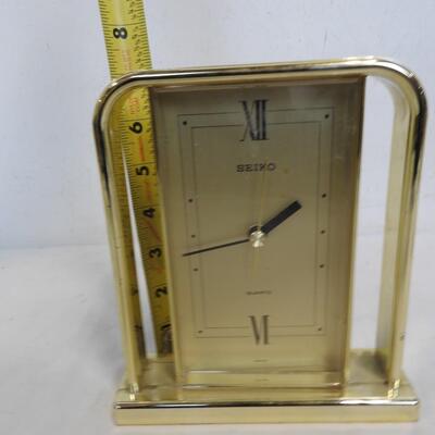 Home Decor: Wood Basket, Angel Lamp, Seiko Clock, Music Box, Lamp & Clock WORK