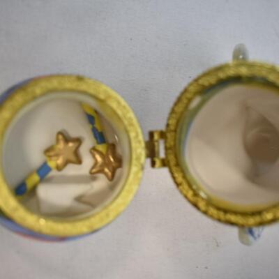 18 Trinket Boxes: 3 Musical, 3 Metal, 3 Christmas, Fairy w/ 2 Wands & Fake Tooth