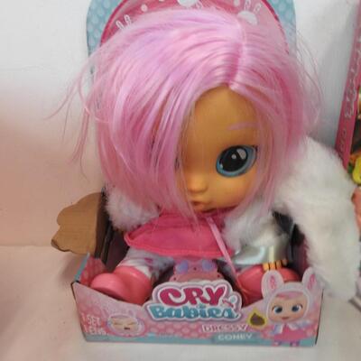 Bin w/Toys: Cry Babies, Jumbo The Elephant-Works, Disney Minnie Candy Land Game