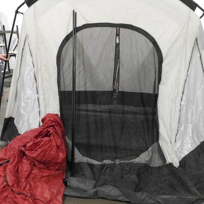 Sears 10 Person Tent w/ Bag, Rain Fly, Stakes, 2 Extra Poles
