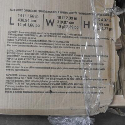 Quality Lumber, KidKraft, Resort Playset, Box 2 of 4, INCOMPLETE