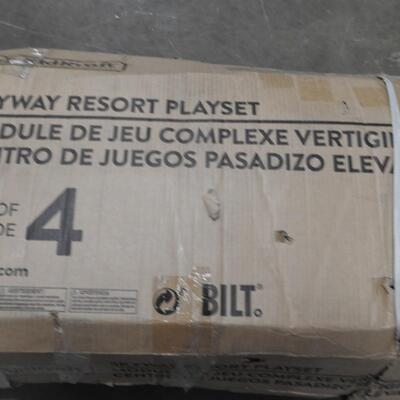 Quality Lumber, KidKraft, Resort Playset, Box 2 of 4, INCOMPLETE