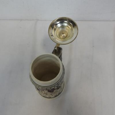 Beer Stein with painted Design