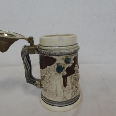 Beer Stein with painted Design