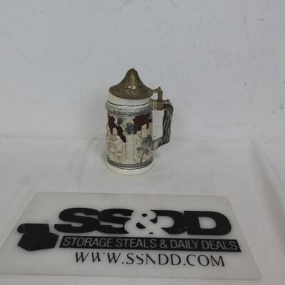 Beer Stein with painted Design
