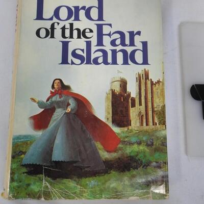 7 Hardcover Fiction Books: Trial and Terror -to- Lord of the Far Island