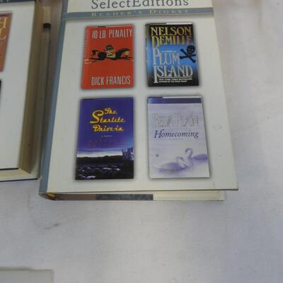 7 Hardcover Books Select Editions, Reader's Digest Condensed Novels