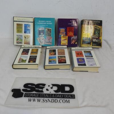 7 Hardcover Books Select Editions, Reader's Digest Condensed Novels