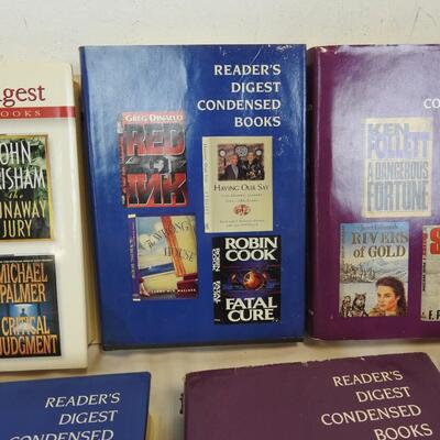 7 Hardcover Books Select Editions, Reader's Digest Condensed Novels